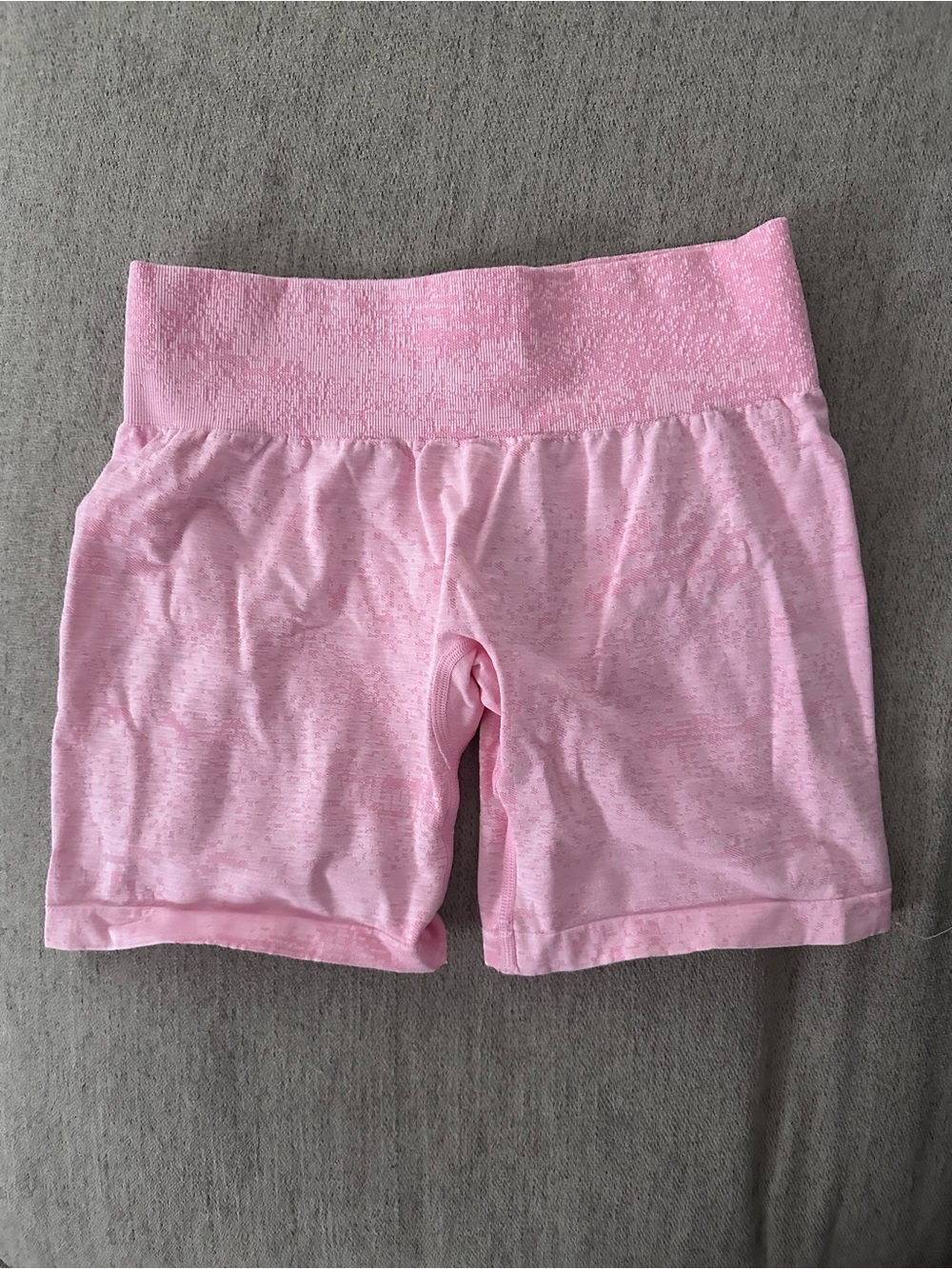 NVGTN Pink Seamless High-Waist Shorts
